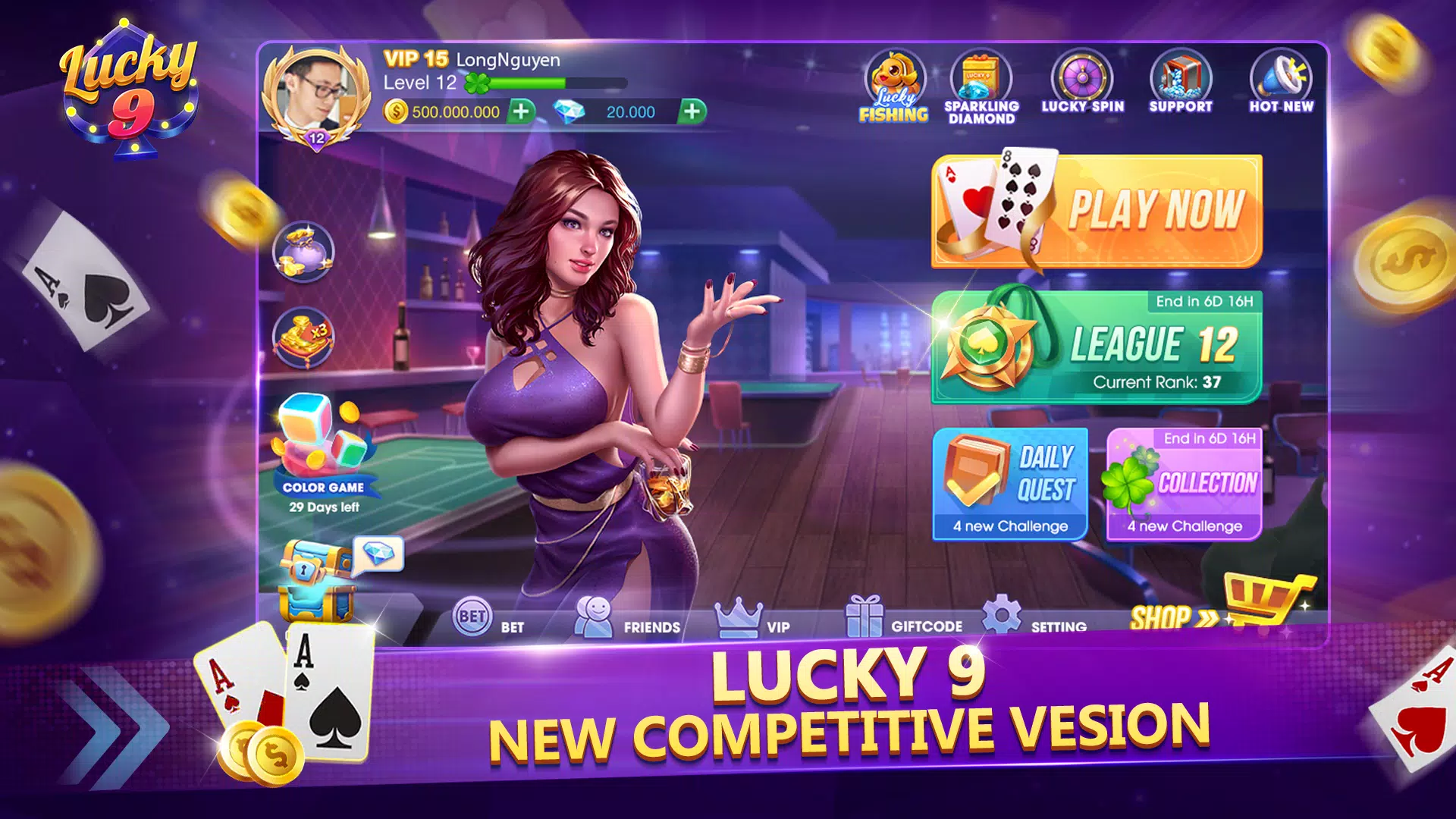 Lucky 9應用截圖第0張