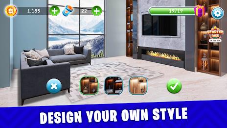 Makeover Empire: Coin & Design Screenshot 1