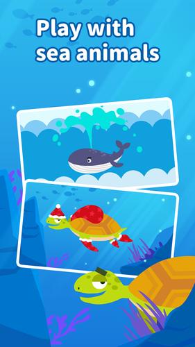 Sea Animals：DuDu Puzzle Games Captura de tela 3