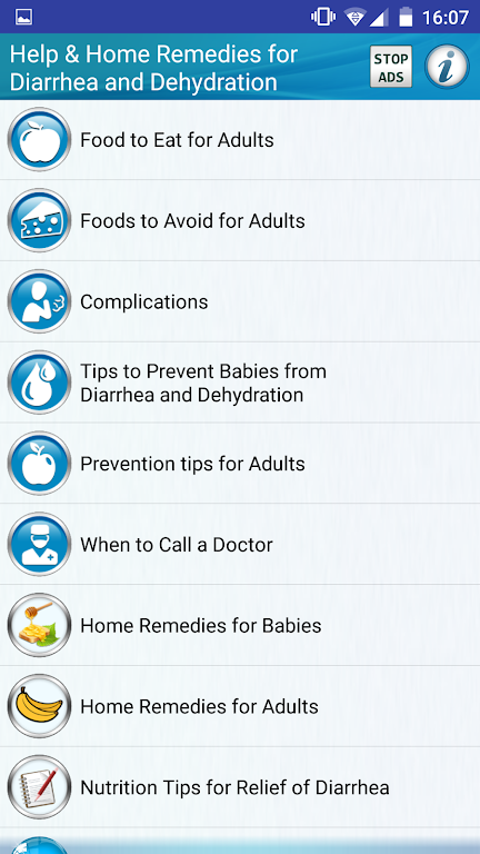 Diarrhea and Dehydration Help Captura de tela 3