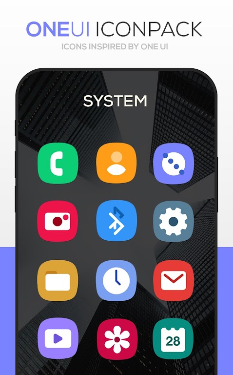 Schermata ONE UI Icon Pack Mod 0