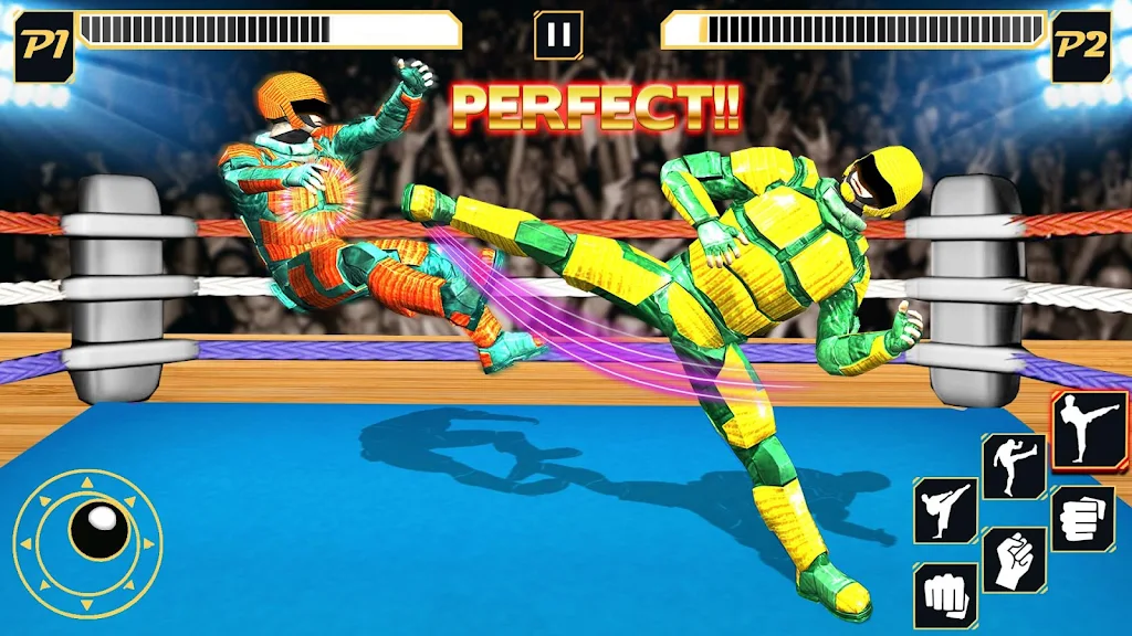 Real Robot Wrestling - Robot F Capture d'écran 0
