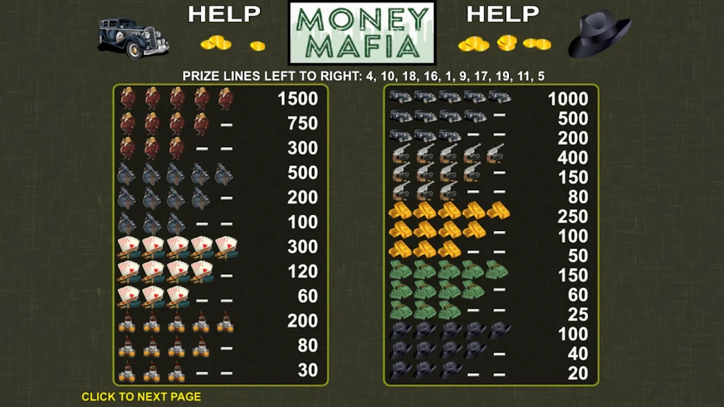 Money Mafia Slot Machine Captura de pantalla 2