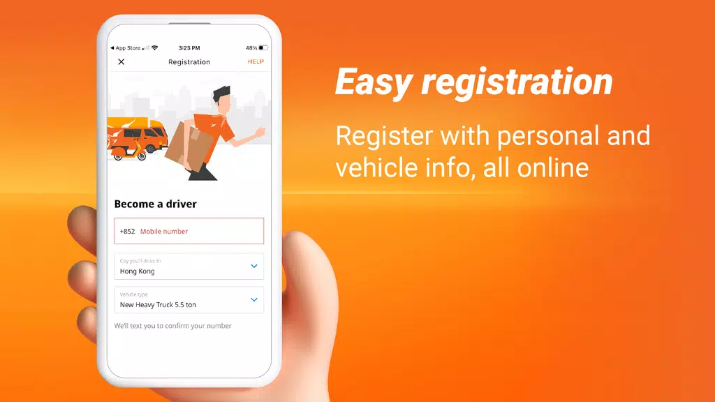 Lalamove Driver - Drive & Earn Ekran Görüntüsü 1