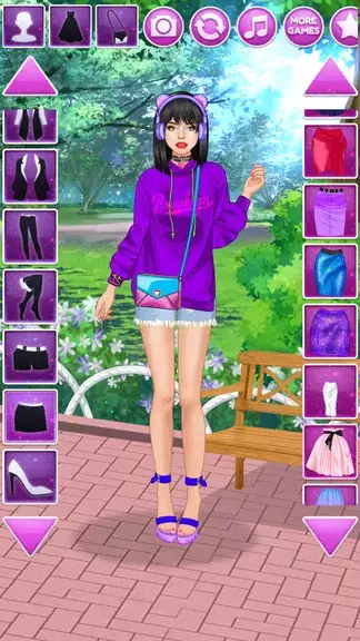 Girl Games - Dress Up Makeover Скриншот 1