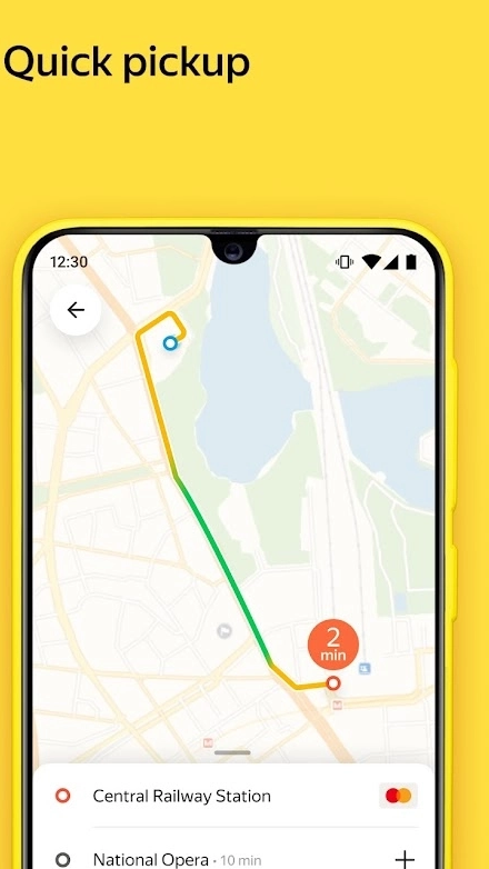 Yandex Go: taxi and delivery 스크린샷 0