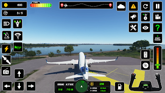 Airplane Flight Simulator Game ภาพหน้าจอ 0