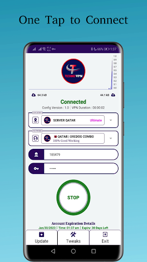 Techno Vpn Pro Capture d'écran 0