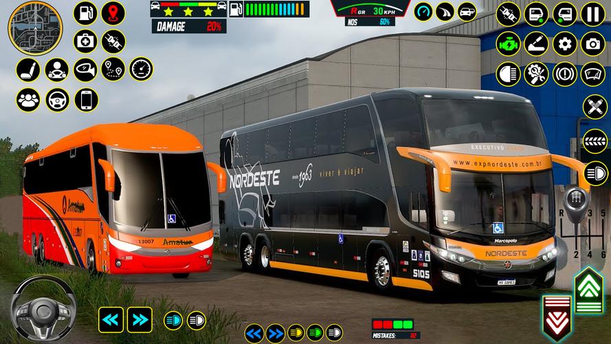 Bus Games 2023 Coach Bus Game Captura de pantalla 2