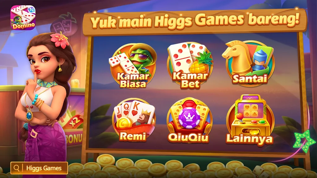 Higgs Games Island ဖန်သားပြင်ဓာတ်ပုံ 0