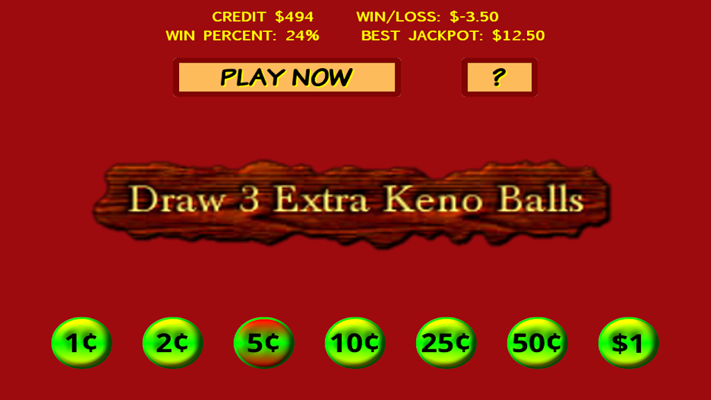 Draw 3 Extra Keno Balls Скриншот 2