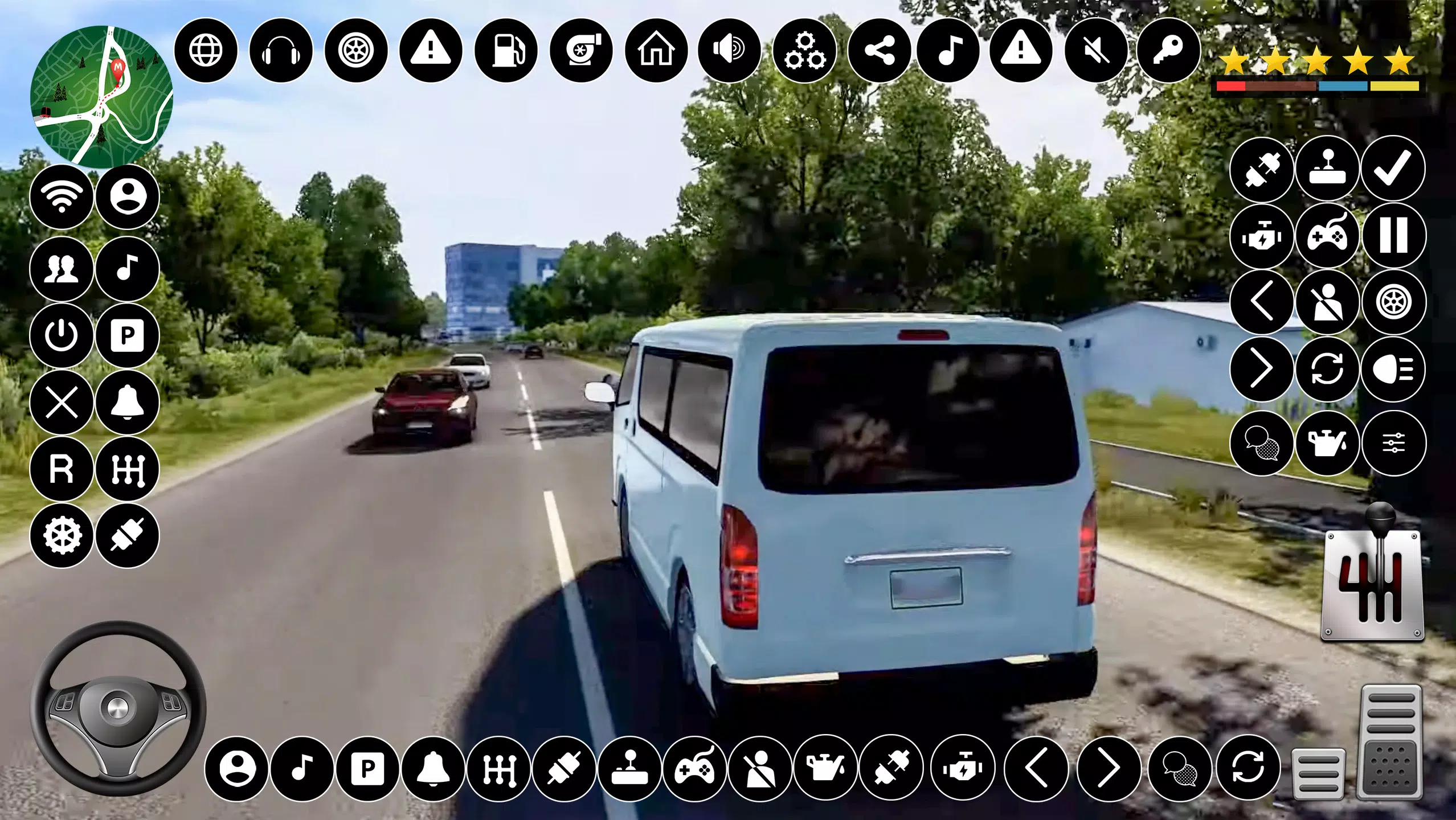Car Games Dubai Van Simulator ဖန်သားပြင်ဓာတ်ပုံ 2