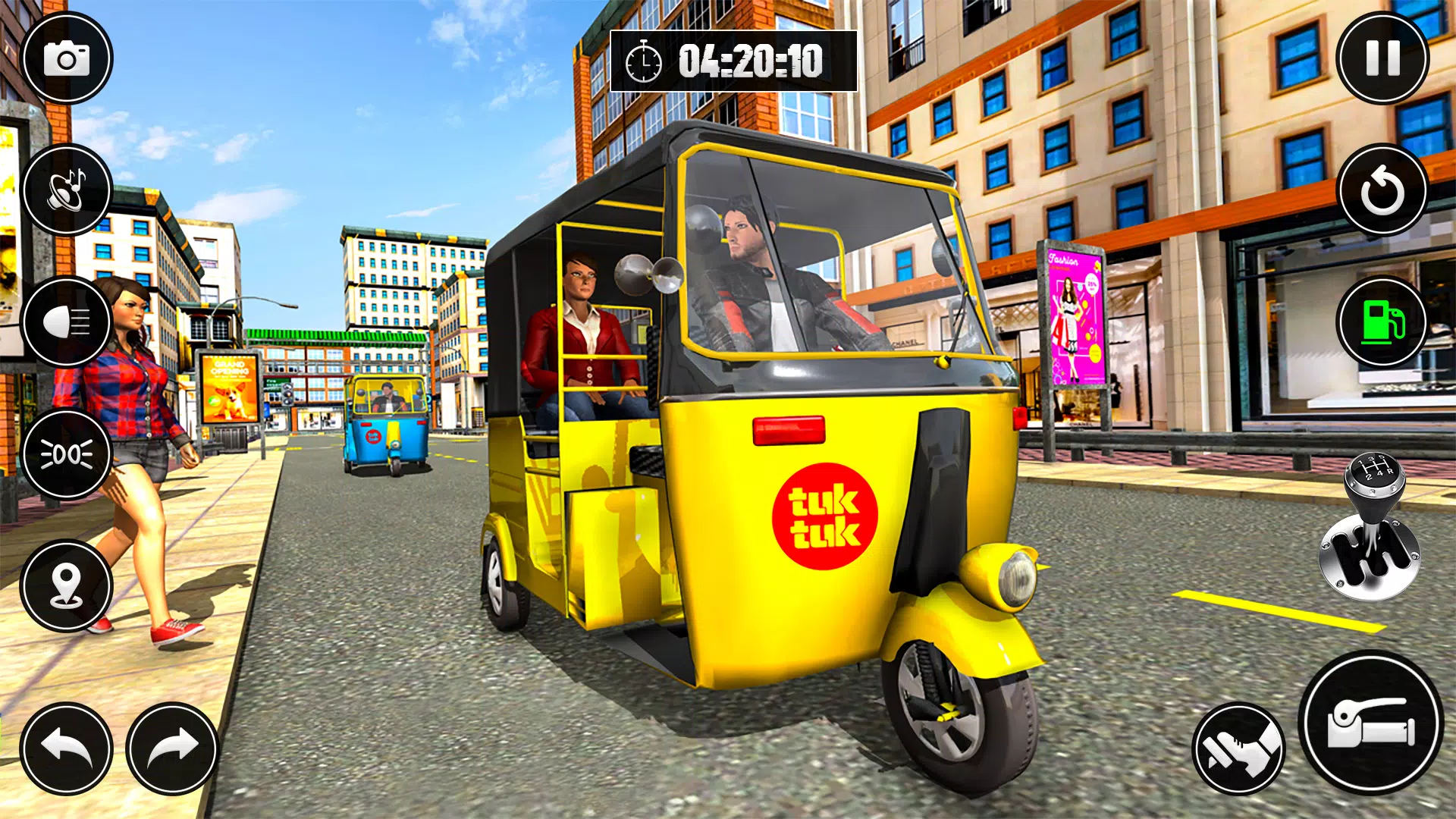 City Taxi Auto Rickshaw Game应用截图第1张