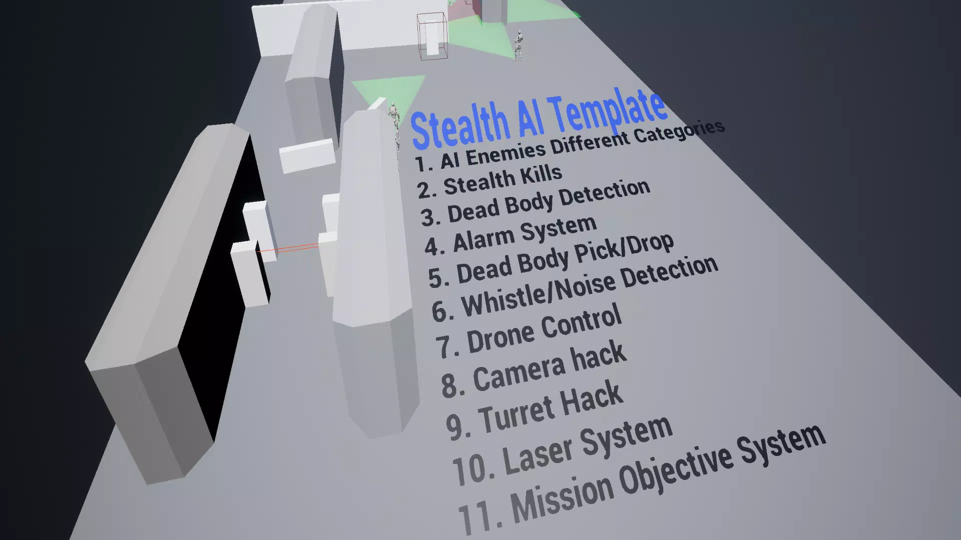 Unreal Engine Stealth AI Zrzut ekranu 1