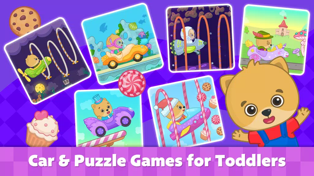 Kids car games for toddlers 1+ ဖန်သားပြင်ဓာတ်ပုံ 0