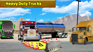 Truck Parking Truck Games Captura de pantalla 1