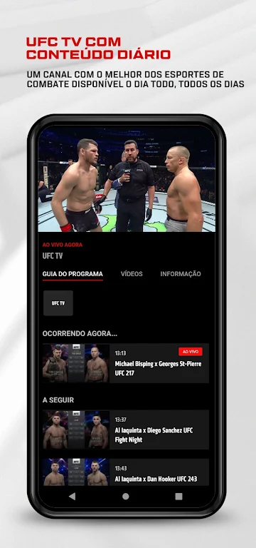 UFC Fight Pass - MMA ao vivo スクリーンショット 2