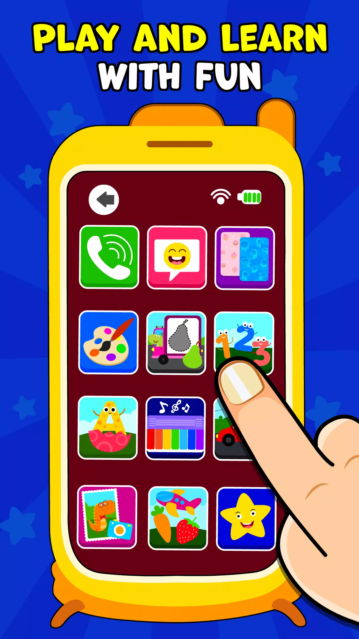 Baby Games: Phone For Kids App Schermafbeelding 0