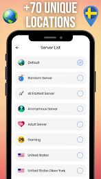 Sweden VPN應用截圖第2張