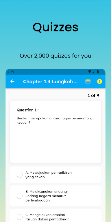 JomStudy: Form 3 - 5 Study App 스크린샷 2