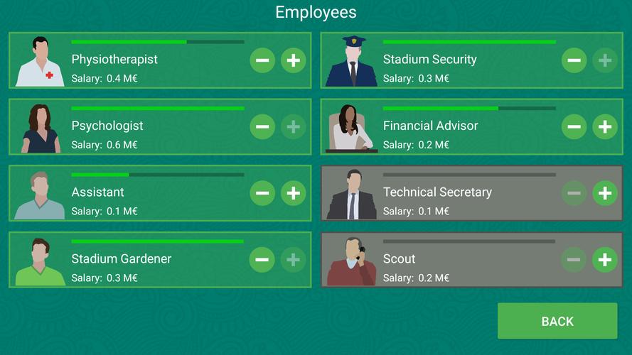 Football Team Manager 스크린샷 3