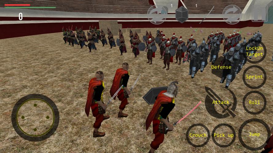 Spartacus Gladiator Rome Arena Скриншот 3