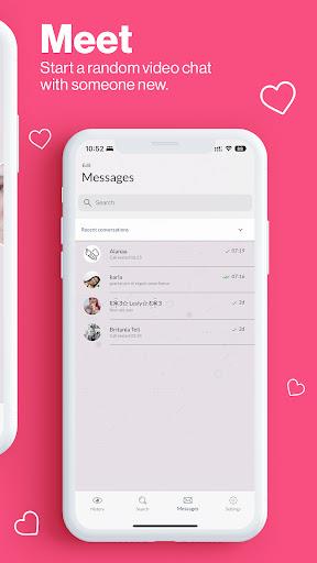 Flirtbees - Video Chat App स्क्रीनशॉट 3