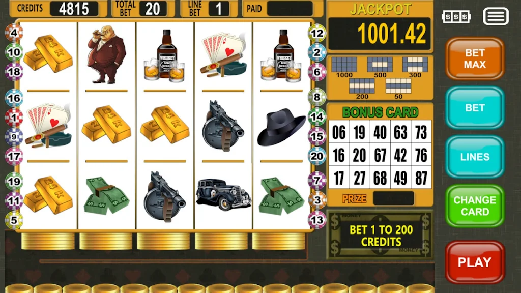 Money Mafia Slot Machine Captura de pantalla 3