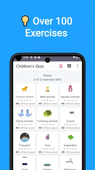 Schermata Children’s Quiz 0