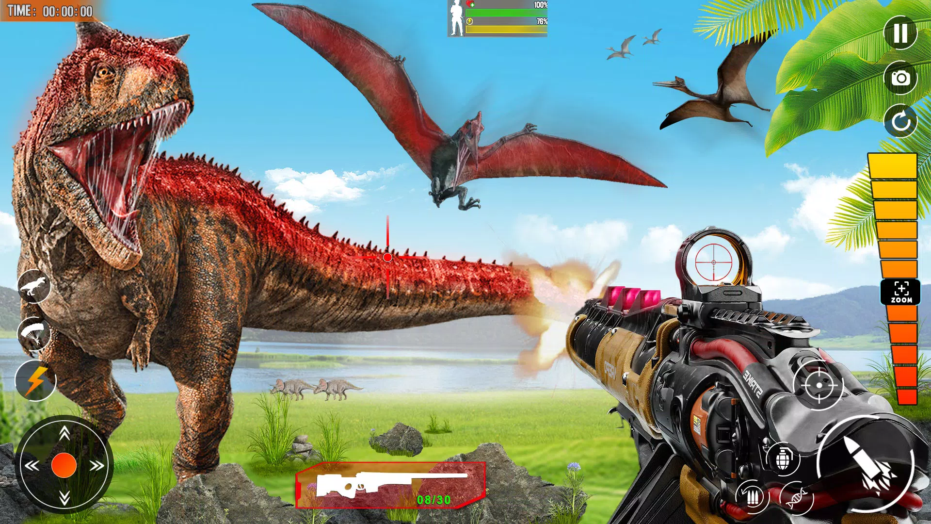 Wild Dinosaur Hunting Games 스크린샷 1