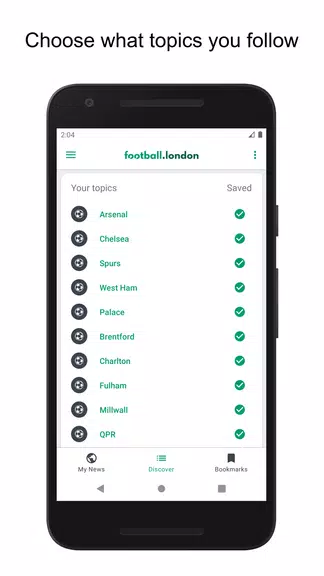 Football.London Captura de pantalla 2