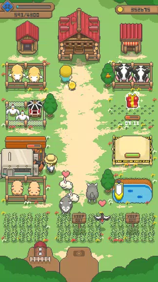 Tiny Pixel Farm - Simple Game应用截图第1张