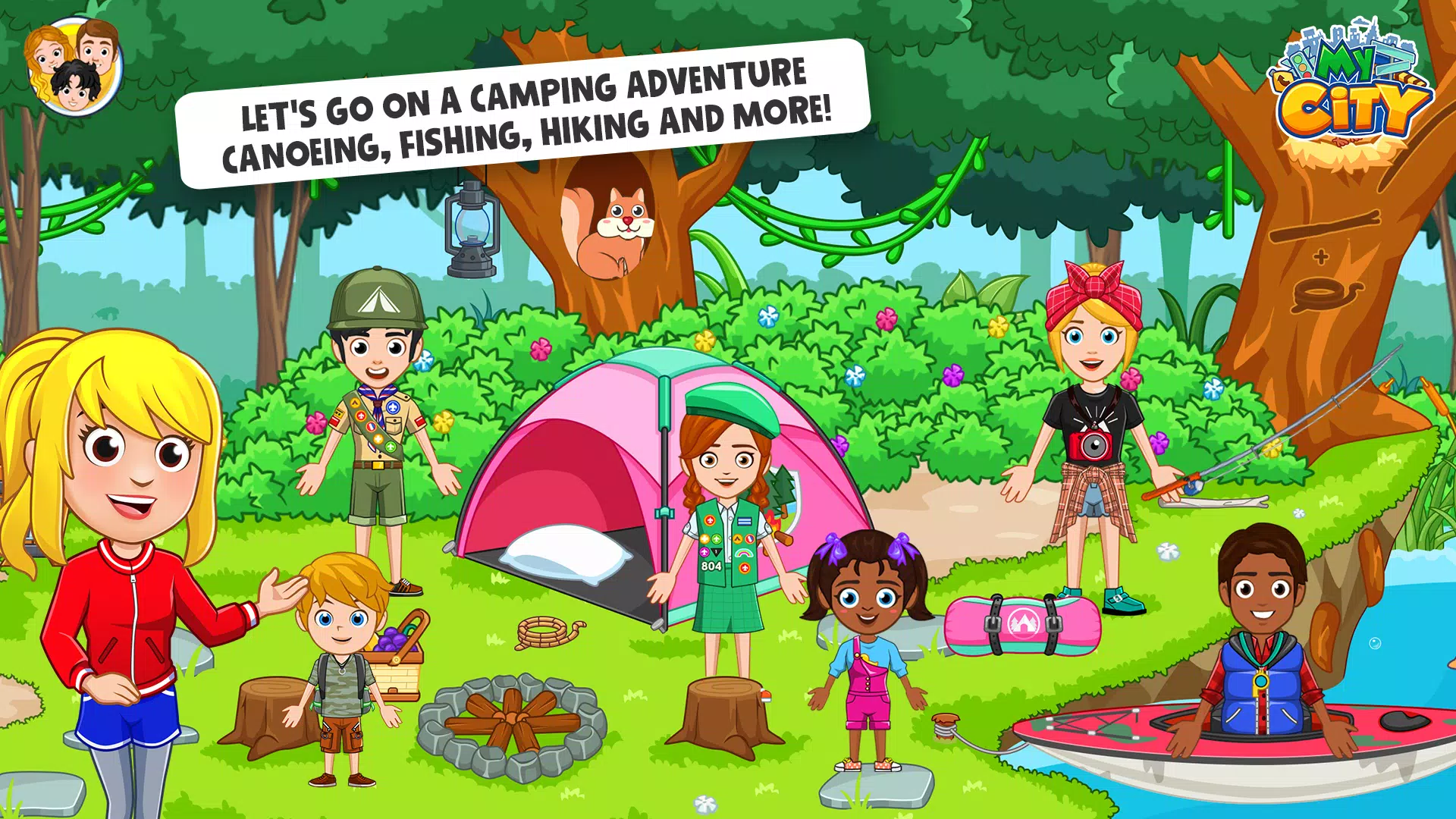 My City : Camping Silvestre Captura de tela 0