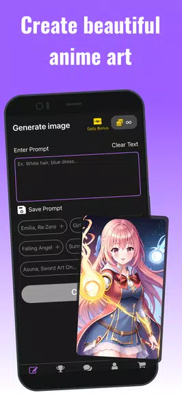 AI Image Generator - Anime Art 스크린샷 0