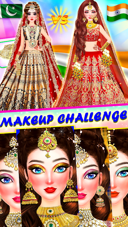 Indian Bride Dress Up Girl 스크린샷 2