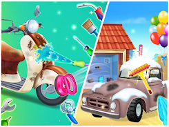 Truck wash games for boys ဖန်သားပြင်ဓာတ်ပုံ 1