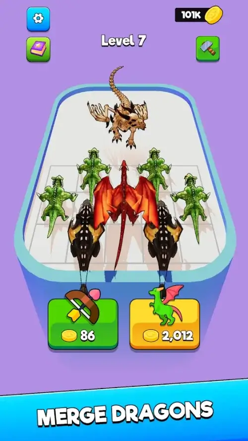 Merge Battle 3D: Dragon Fight স্ক্রিনশট 0