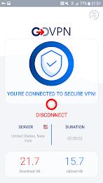 VPN proxy sécurisé par GOVPN Capture d'écran 1