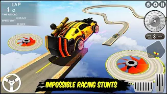 Impossible GT Racing Car Stunt ဖန်သားပြင်ဓာတ်ပုံ 0