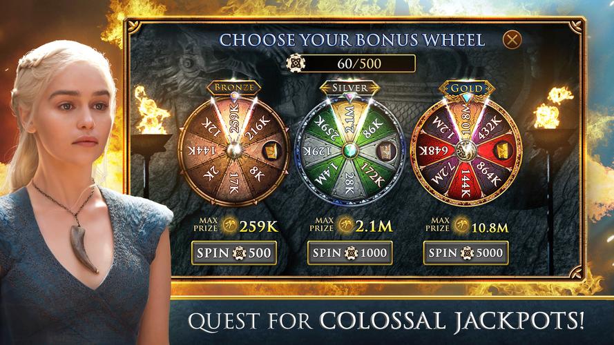 Game of Thrones Slots Casino Capture d'écran 0