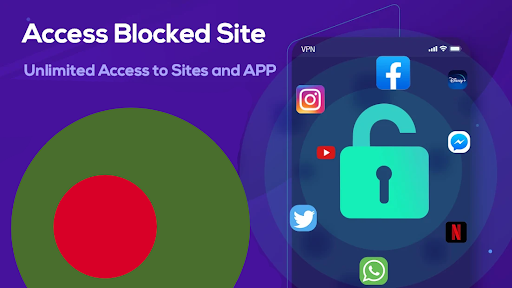 Bangladesh VPN - Free Hotspot Proxy 스크린샷 1