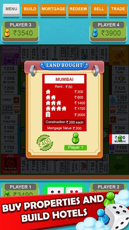 Vyapari Game : Business Dice Board Game Tangkapan skrin 2