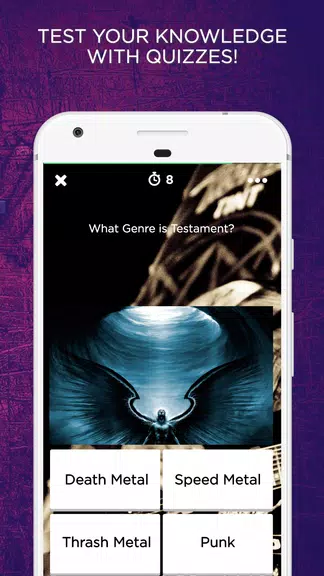 Metal Amino for Heavy Metal Music Fan Schermafbeelding 2
