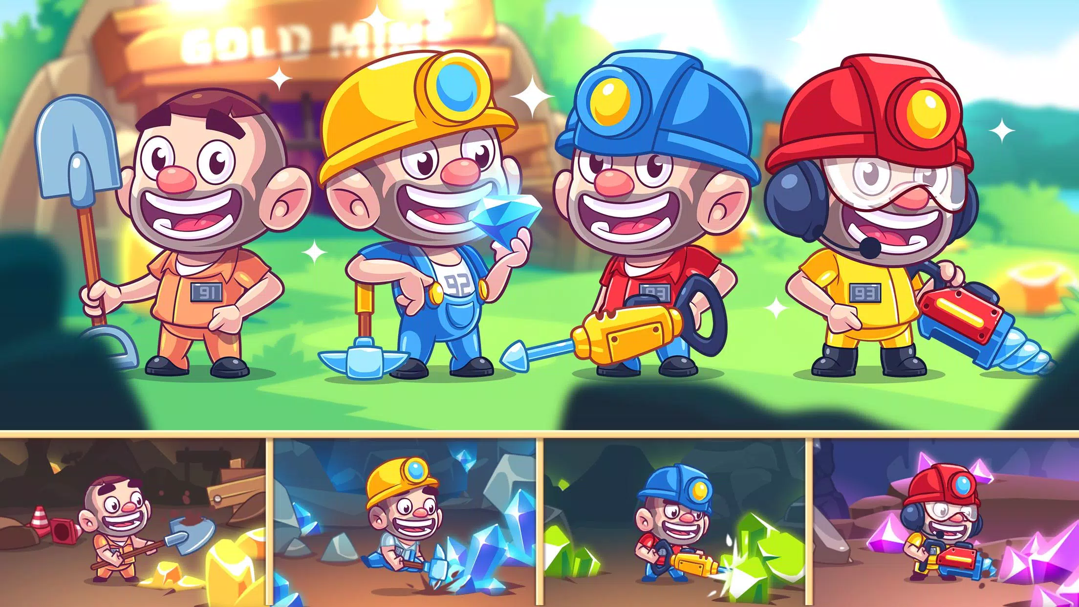 Schermata Idle Prisoner  Inc - Mine & Crafting Building 1