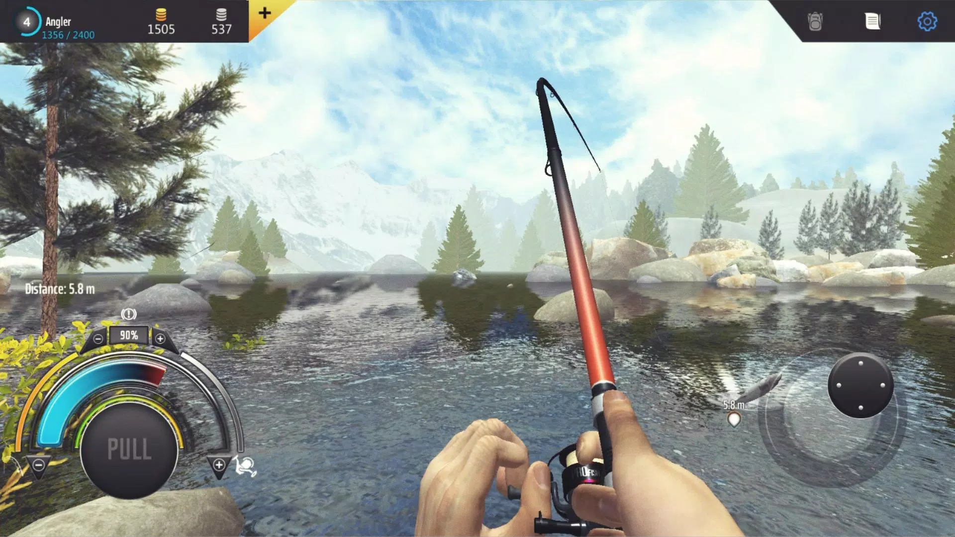 Professional Fishing Captura de tela 2