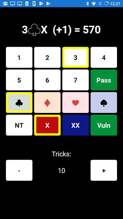 Bridge Scoring Helper Screenshot 0