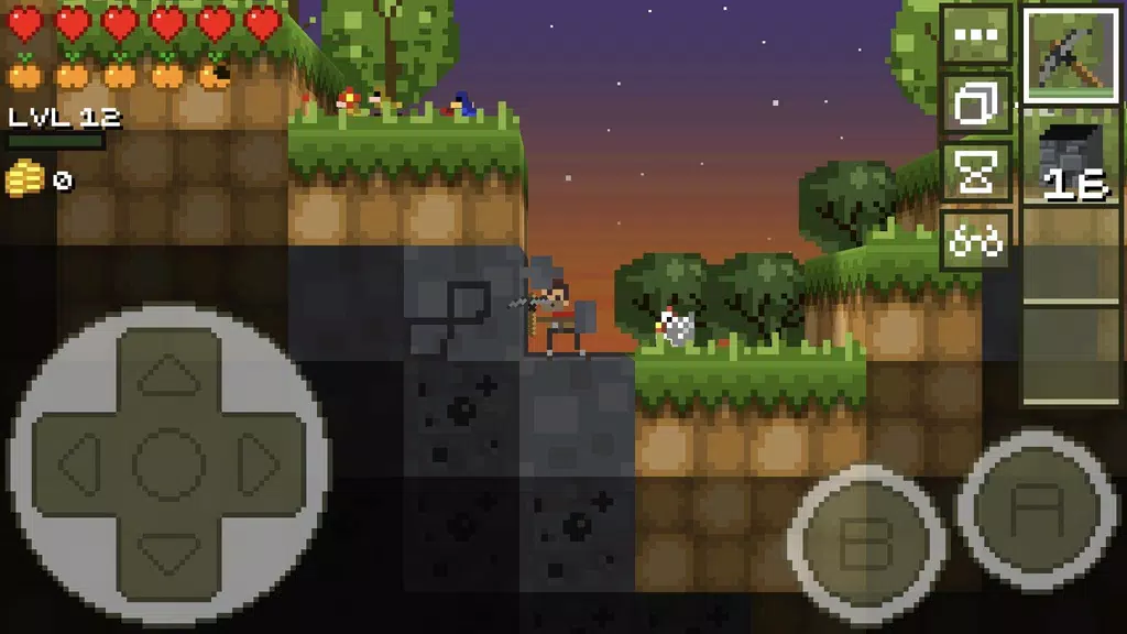 LostMiner: Build & Craft Game Ekran Görüntüsü 0