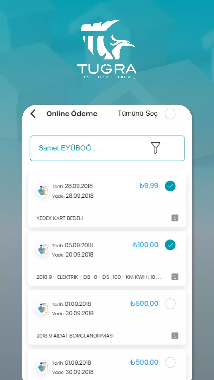 Tuğra Yönetim Скриншот 2