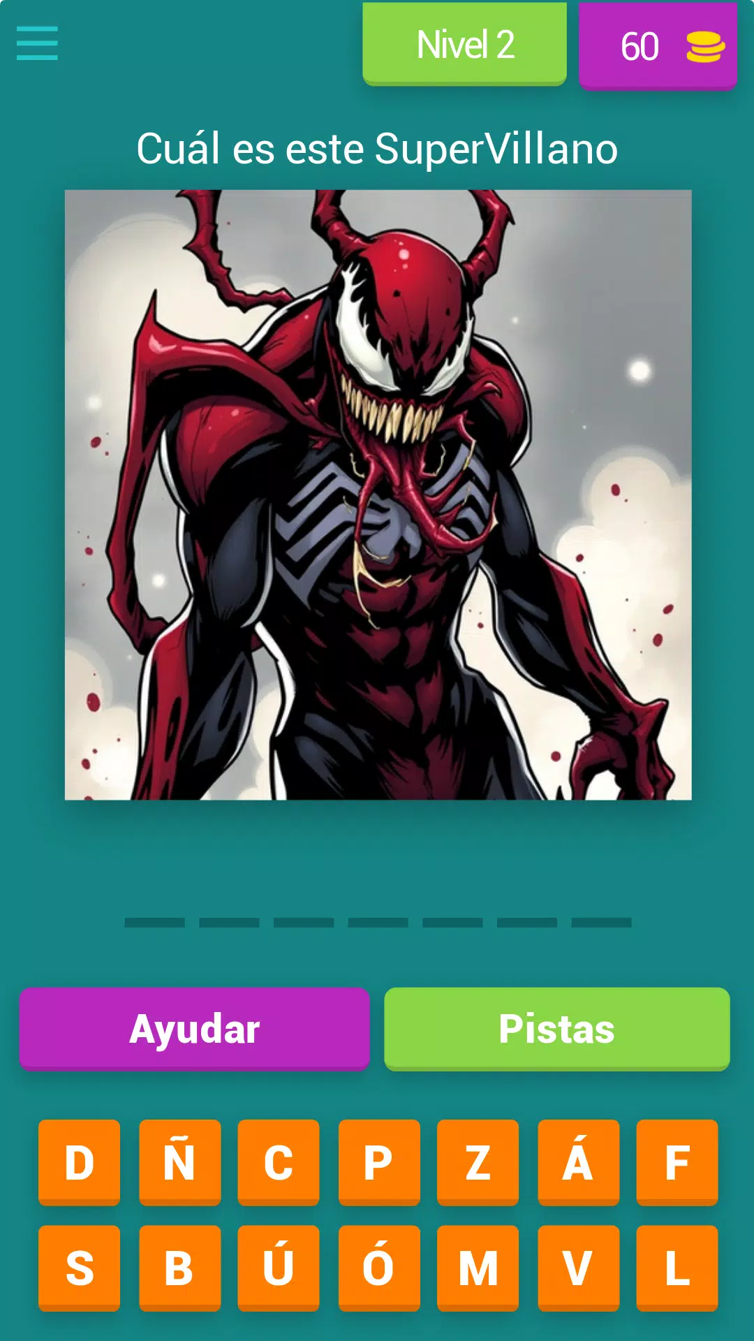 Super Guess: Edición Villanos ภาพหน้าจอ 2