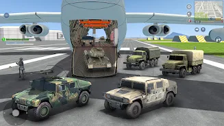 Army Vehicle Cargo: Truck Game Скриншот 0